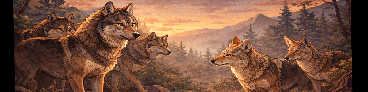 How Coy-Wolves Survive Alongside Coyotes